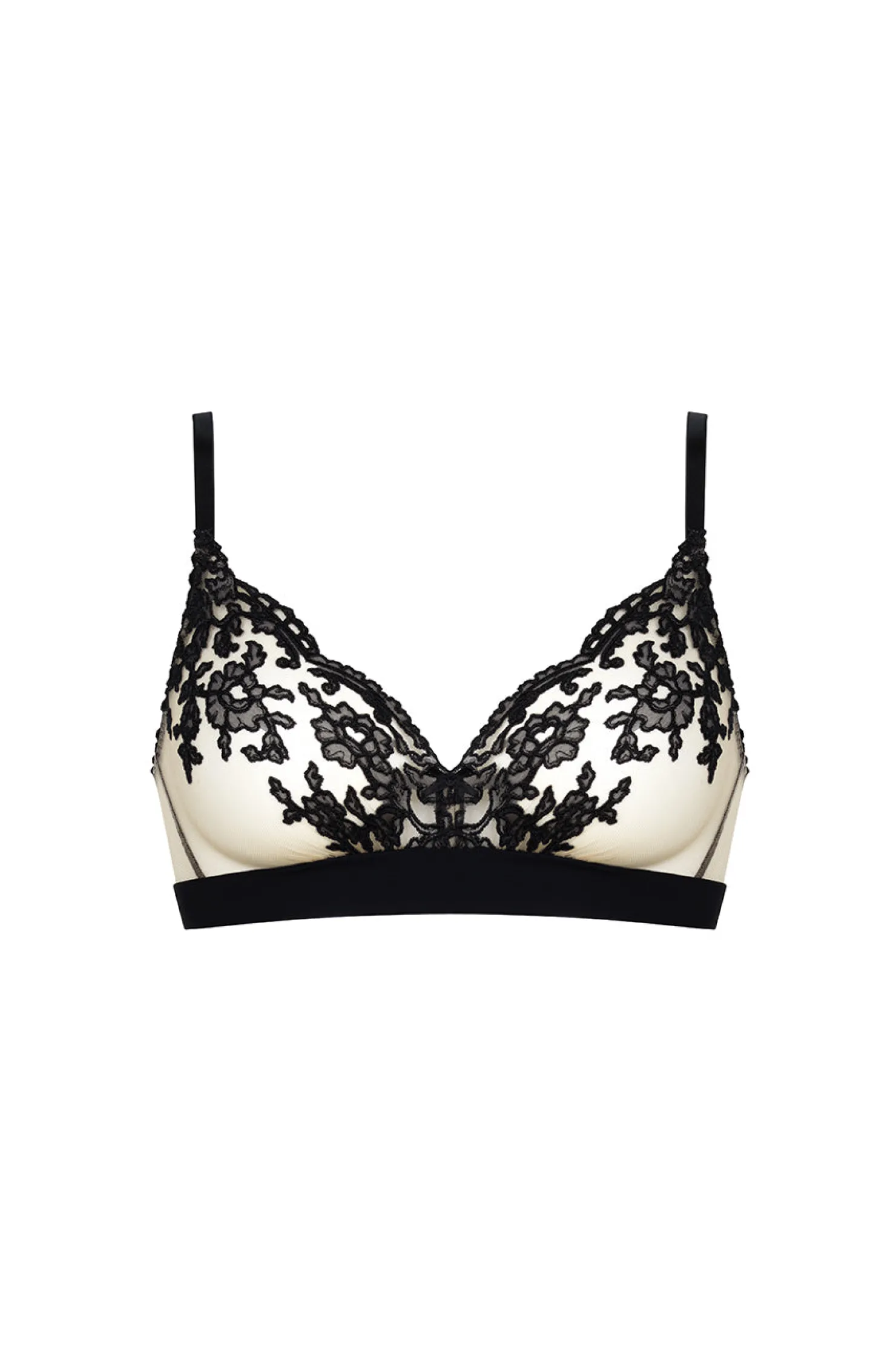 Pain de Sucre Brassières|Sans Armatures*aimee Noir
