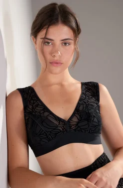 Pain de Sucre Brassières|Sans Armatures*anais Noir
