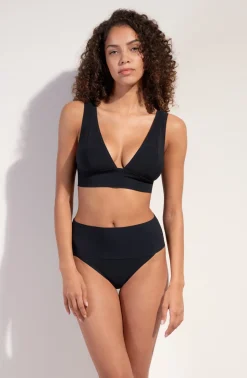 Pain de Sucre Tailles Hautes|Maillots Noirs*angie Noir