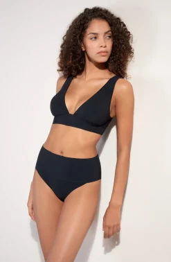 Pain de Sucre Tailles Hautes|Maillots Noirs*angie Noir