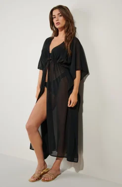 Pain de Sucre Tenues De Plage|Robes De Plage*azora Noir