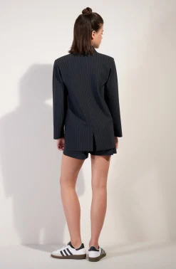 Pain de Sucre Gilets*blake Noir Rayé