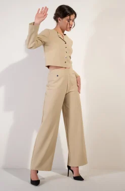 Pain de Sucre Gilets|Tops*dao Sable