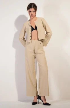 Pain de Sucre Gilets|Tops*dao Sable