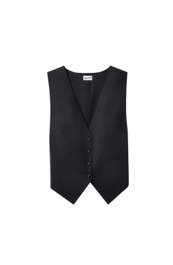 Pain de Sucre Gilets|Tops*gabie Noir