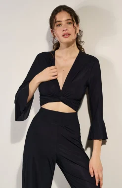 Pain de Sucre Tops|Tenues De Plage*lizz Noir