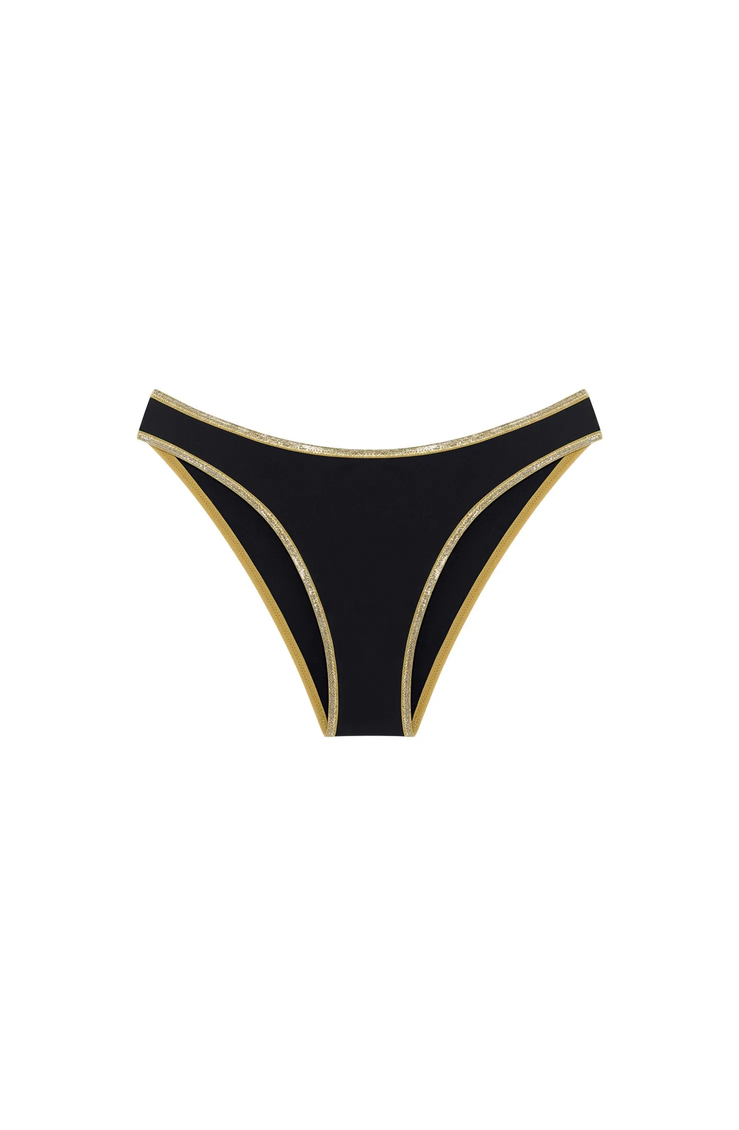 Pain de Sucre Maillots Lurex Doré|Maillots Noirs*mathis Noir