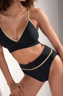 Pain de Sucre Maillots 2 Pièces|Tailles Hautes*torio Noir