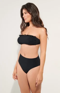Pain de Sucre Maillots 2 Pièces|Poitrine Menue*valli Noir