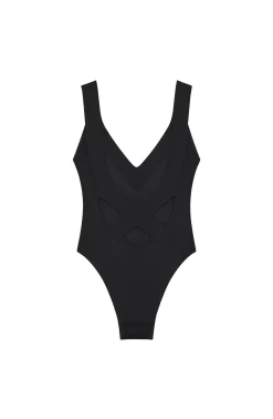 Pain de Sucre Poitrine Menue|Maillots Noirs*yao Noir